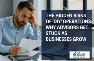 The Hidden Risks of “DIY” Operations: Why Advisors Get Stuck as Businesses Grow